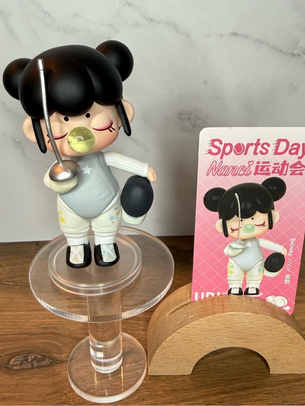 Nanci Sports Day "Fencing" Confirmed Blind Box Figure (Rolife Robotime)